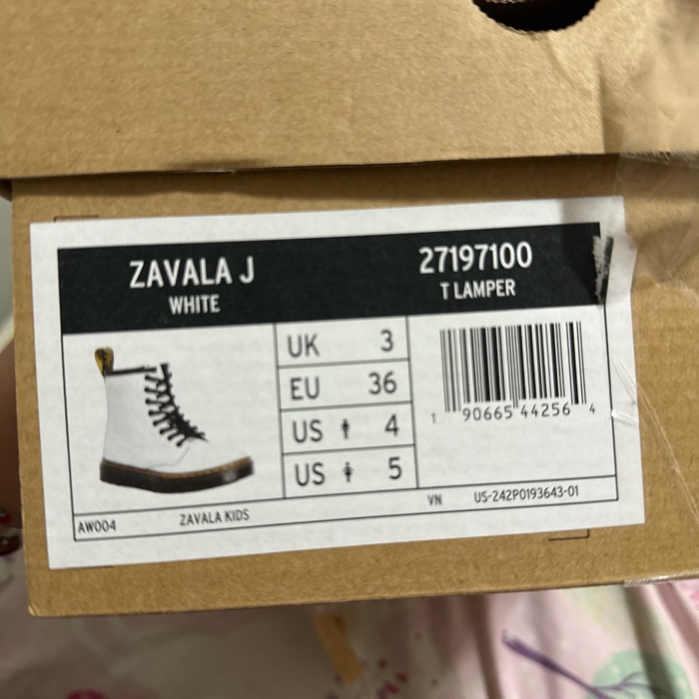 Dr. Martens White Kids Boots